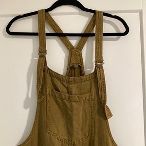 Ochre Twill Overalls